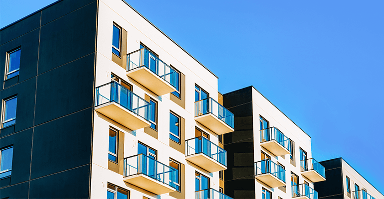 A close up of the top of flats.