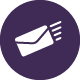 An envelope icon.