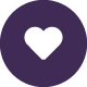 A heart icon.