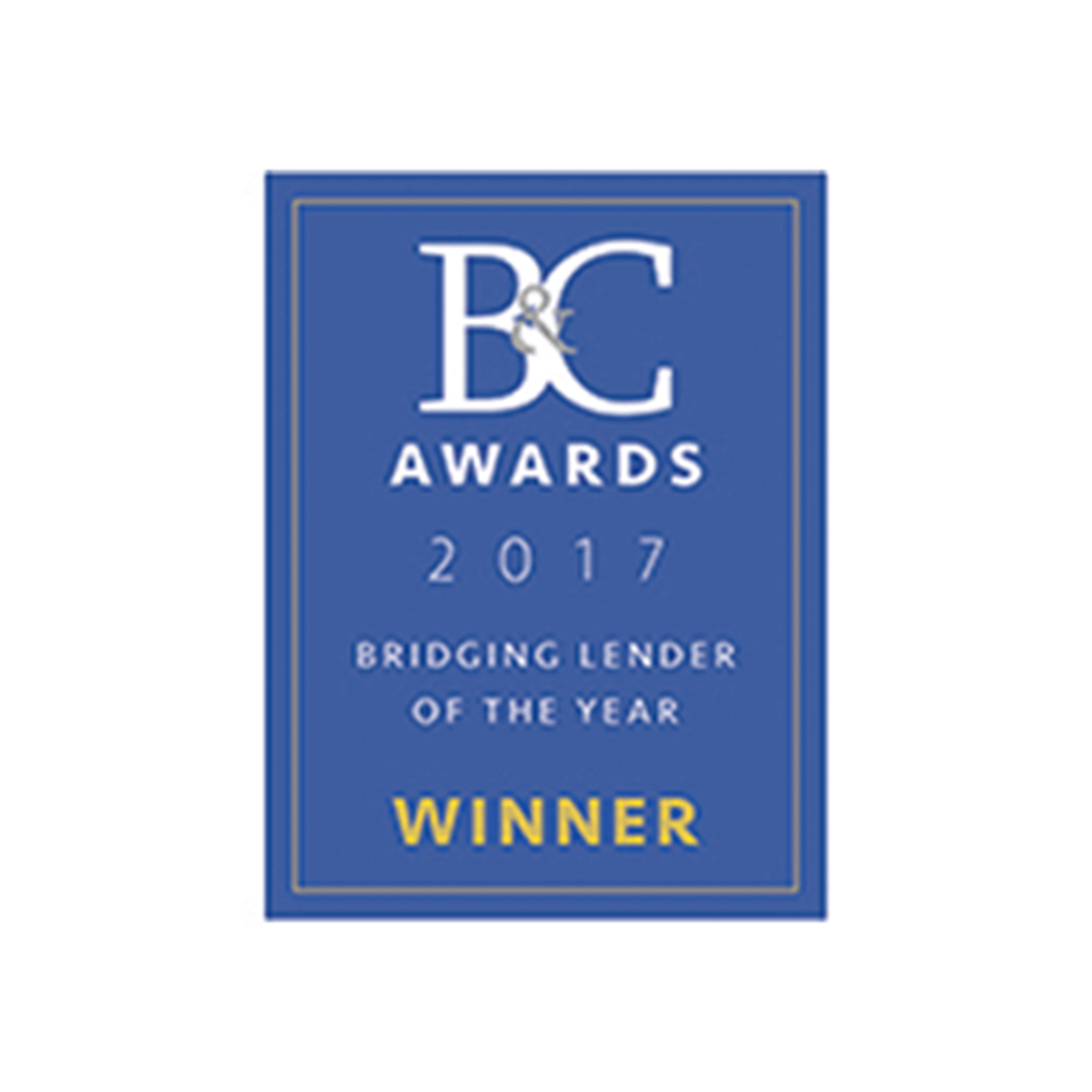 BC  bridging lender of the year 2017.