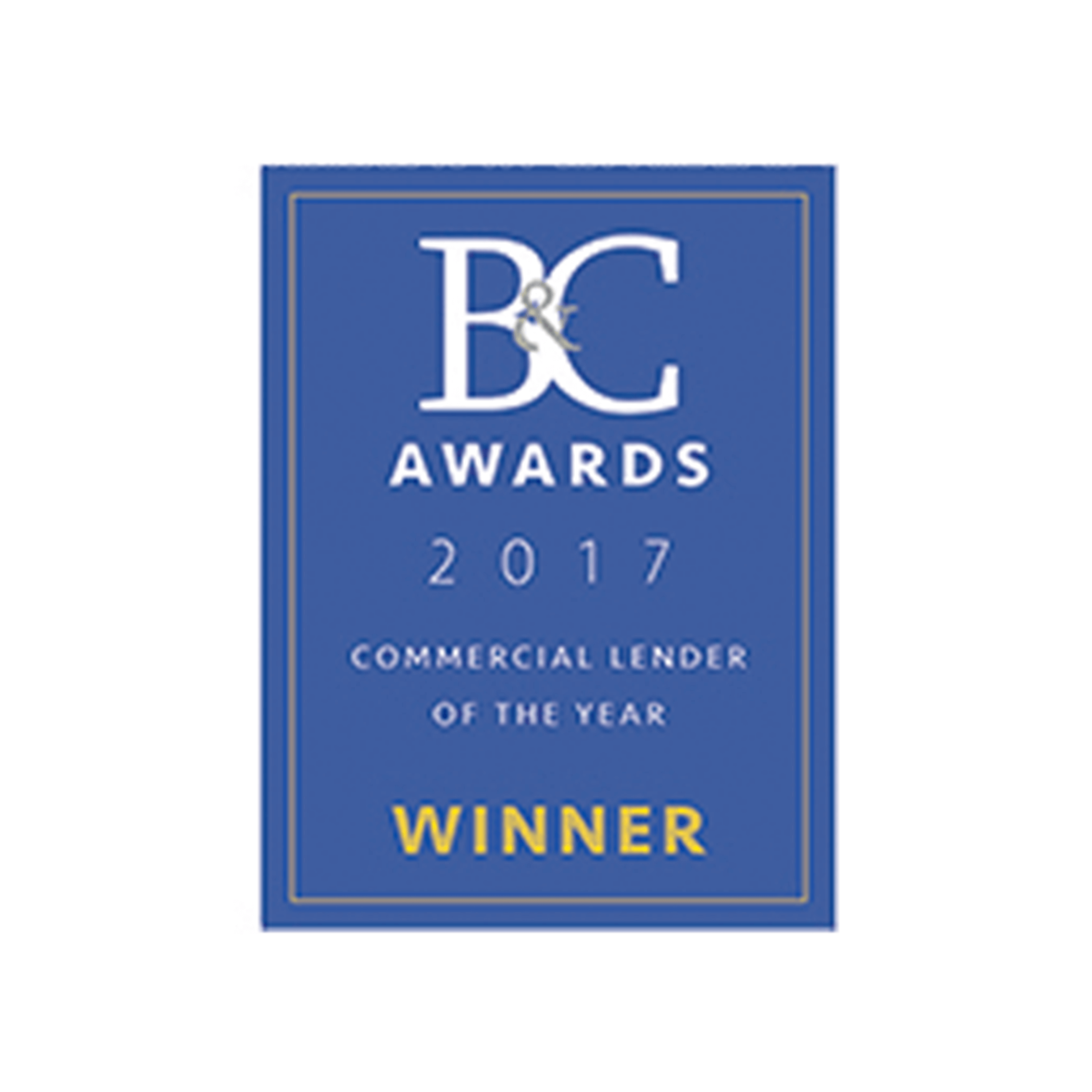 BC  commercial lender of the year 2017.