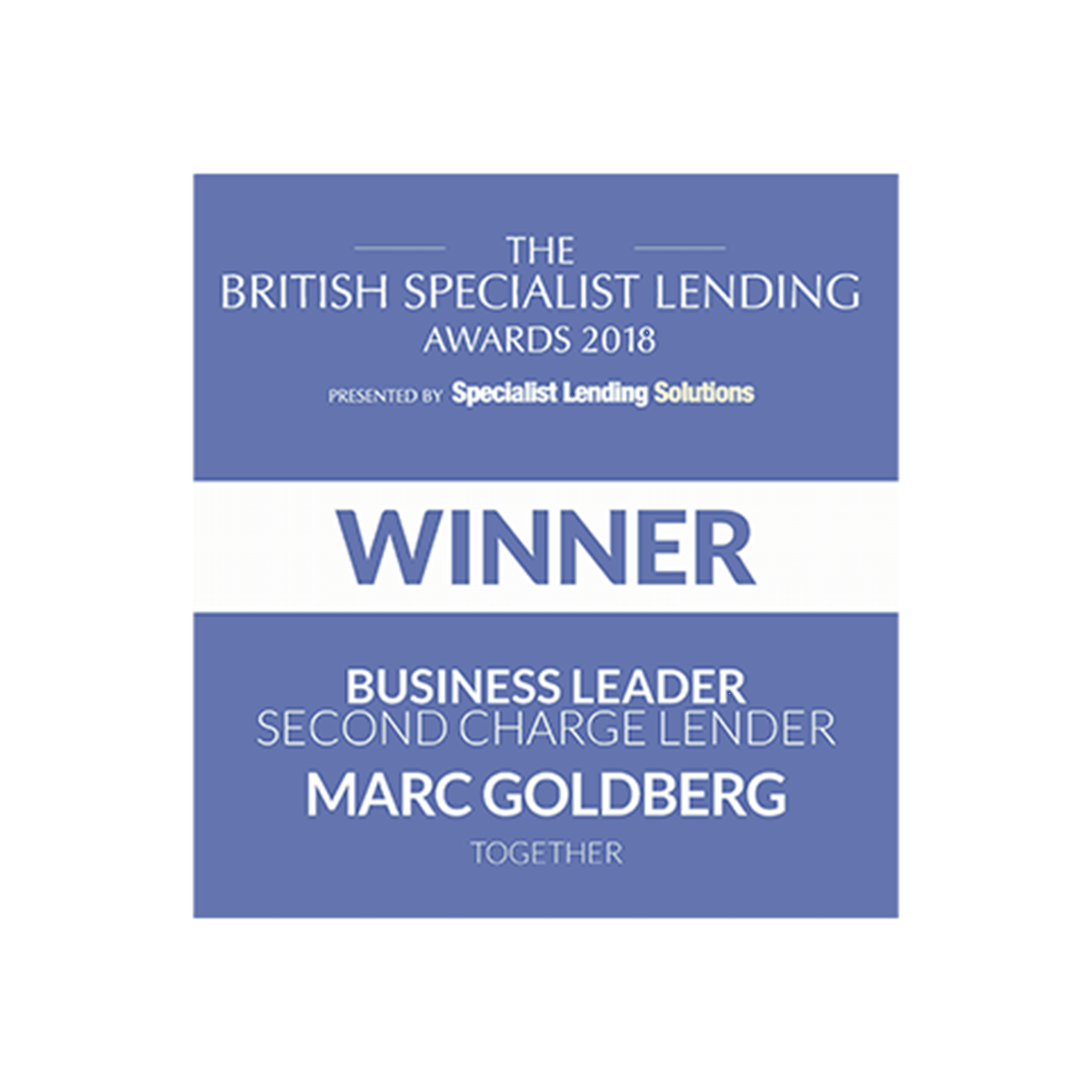 BSLA - second charge British business leader MG 2018.